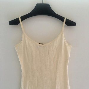 Vintage DKNY Cream Camisole 1990s V Good Condition